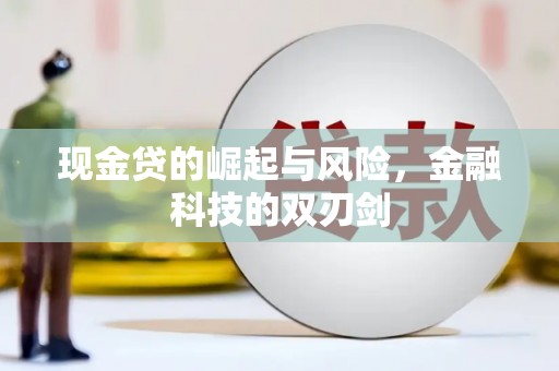 招远现金贷的崛起与风险，金融科技的双刃剑