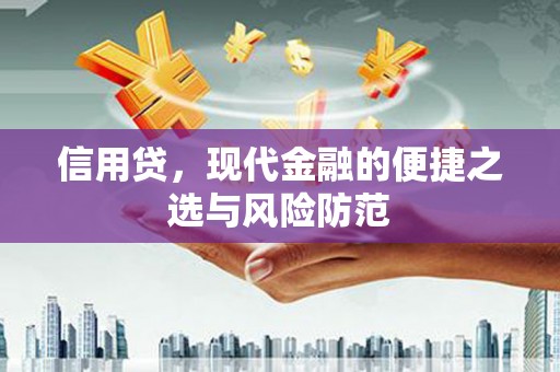 招远信用贷，现代金融的便捷之选与风险防范