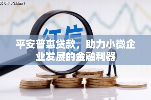 招远平安普惠贷款，助力小微企业发展的金融利器
